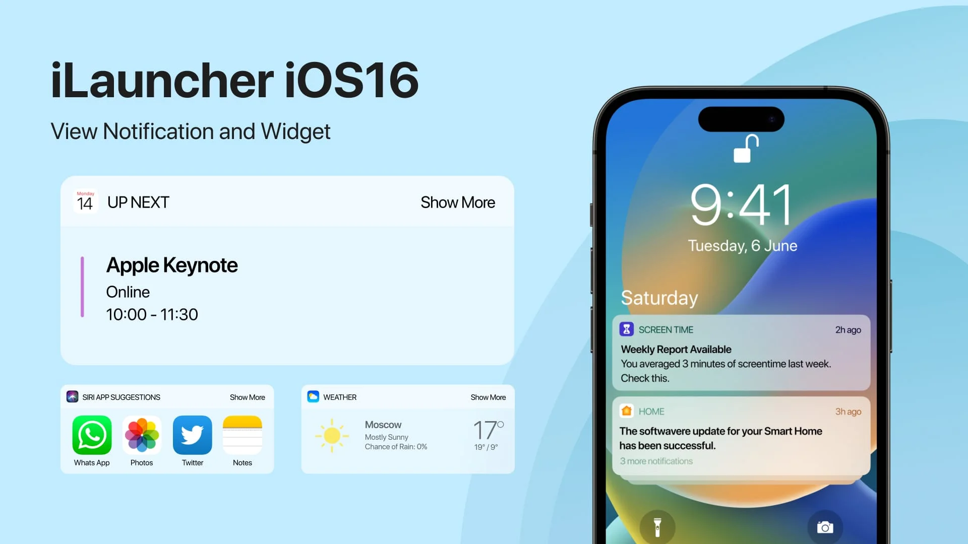 Launcher iOS16 - iLauncher Screenshot 2