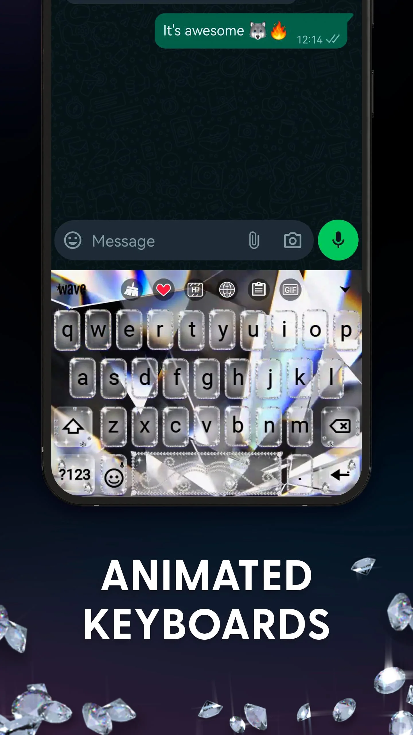 Diamond Live Wallpaper HD Screenshot 3