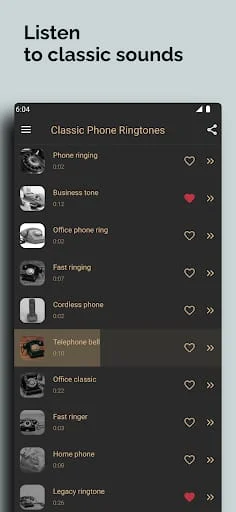 Classic phone ringtones Screenshot 3