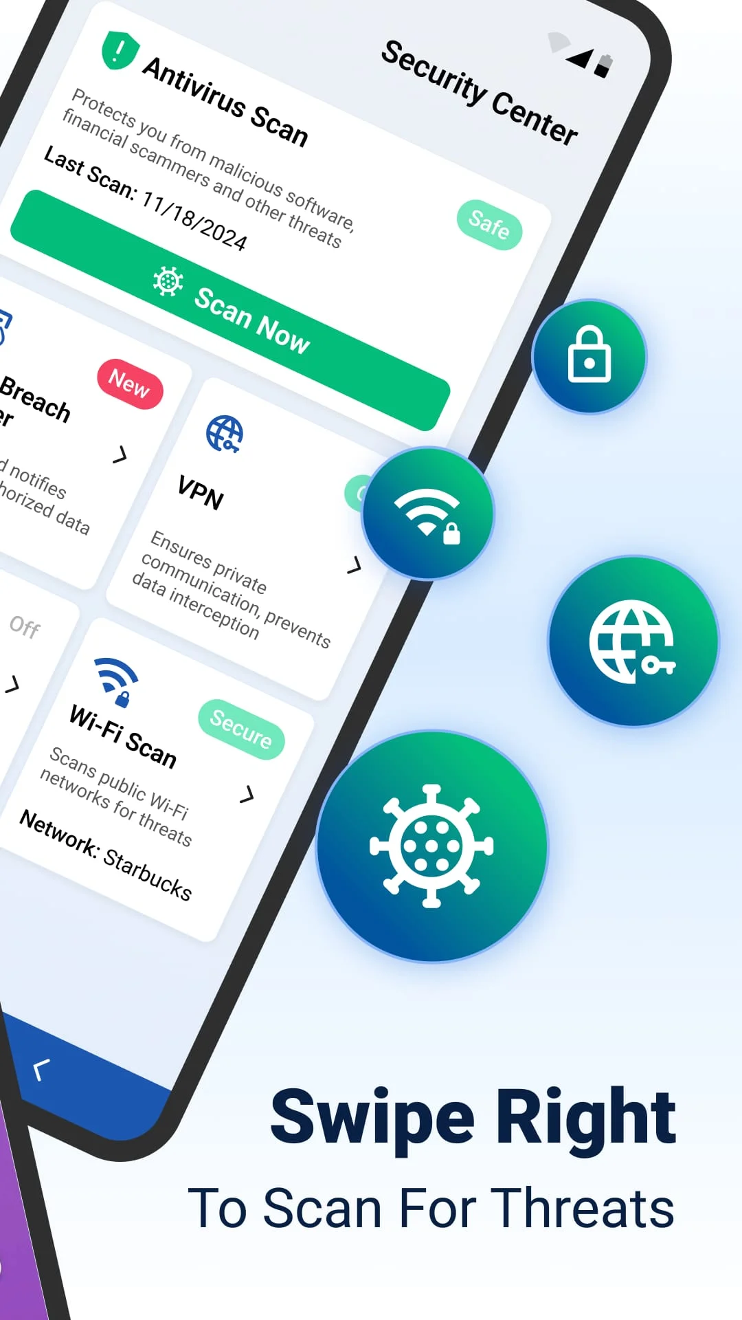 Shield: Antivirus Home Screen Screenshot 2