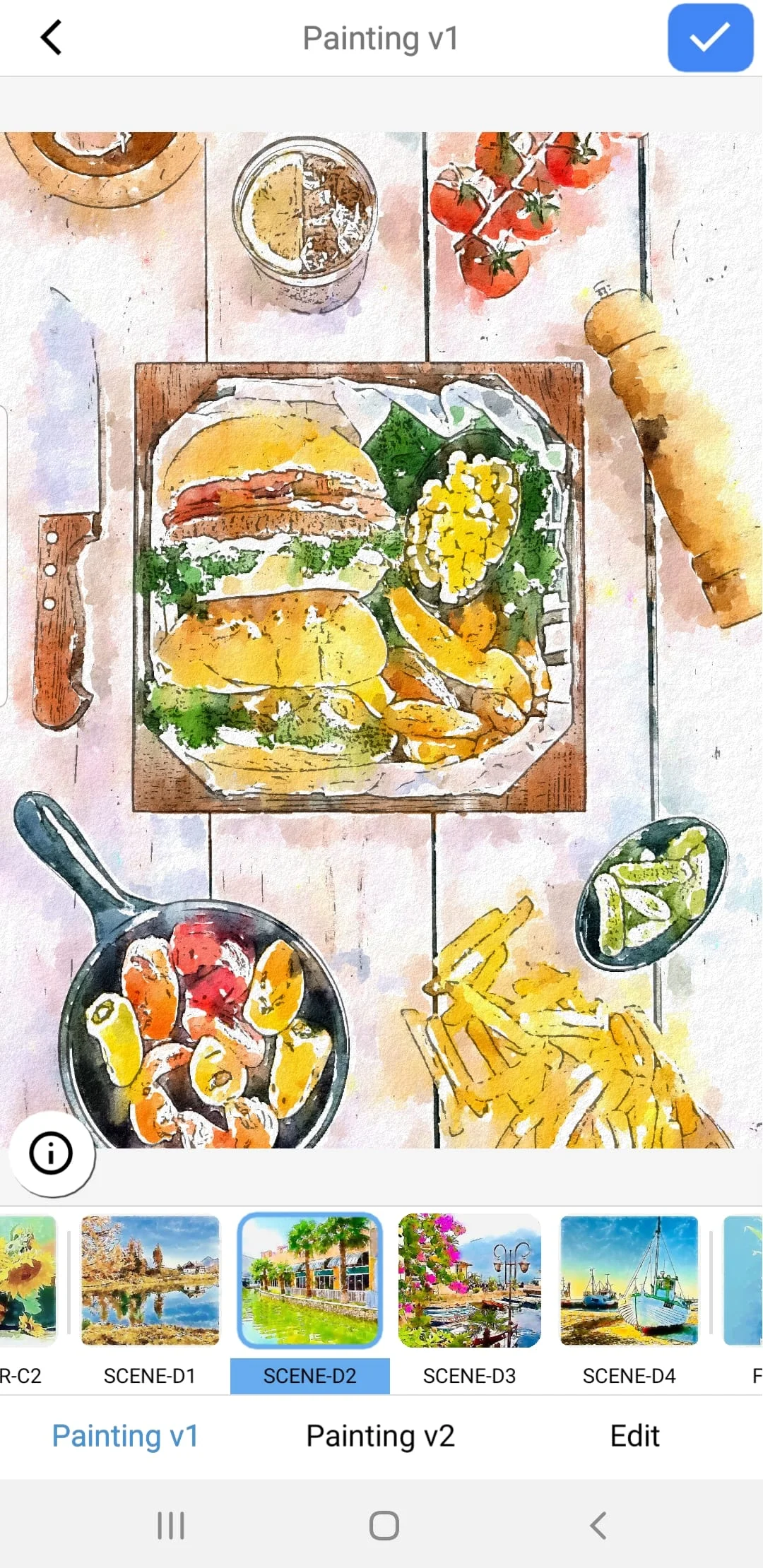 Watercolor Effects & Filter Screenshot 1