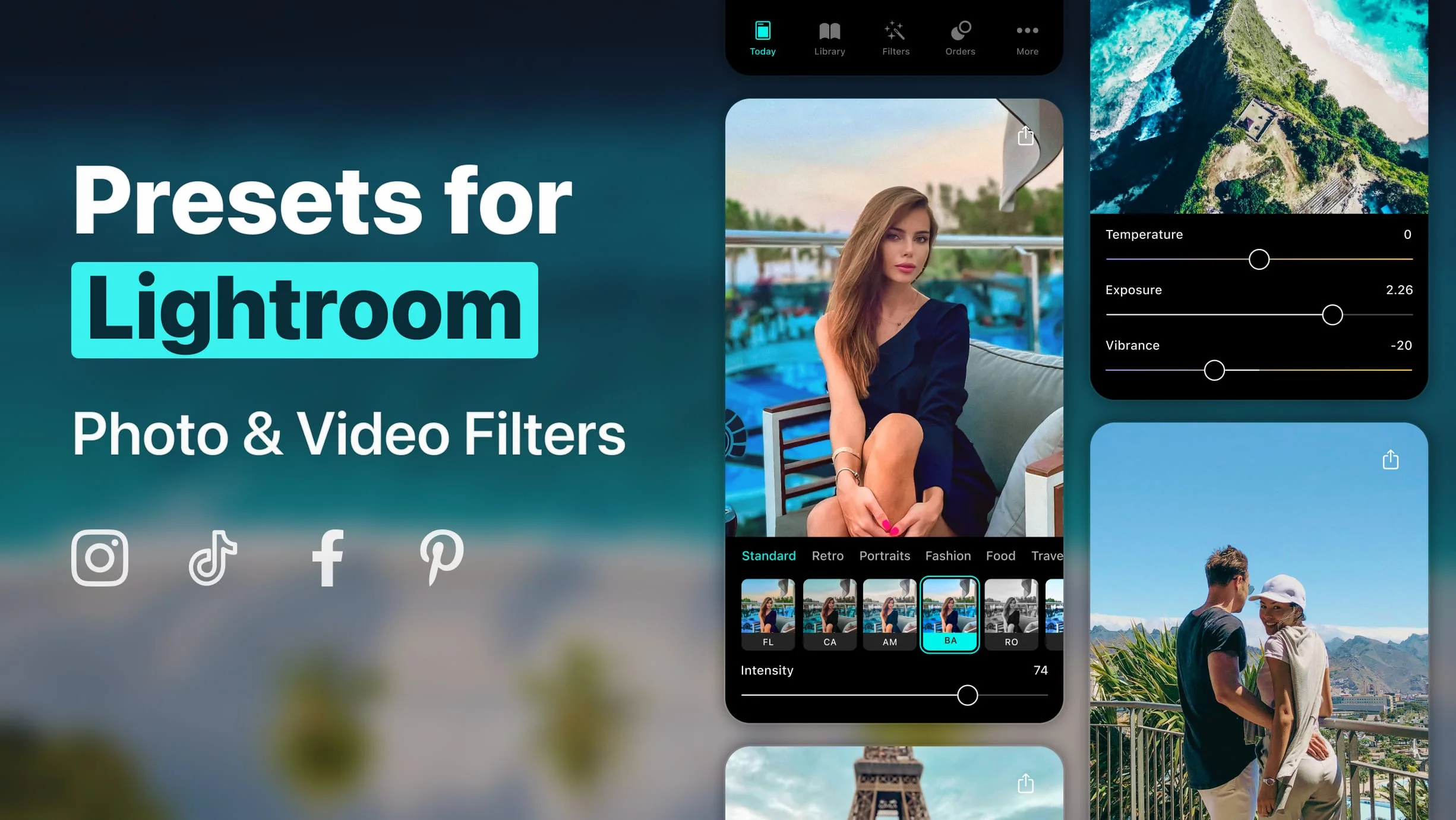 Presets for Lightroom - FLTR Screenshot 1