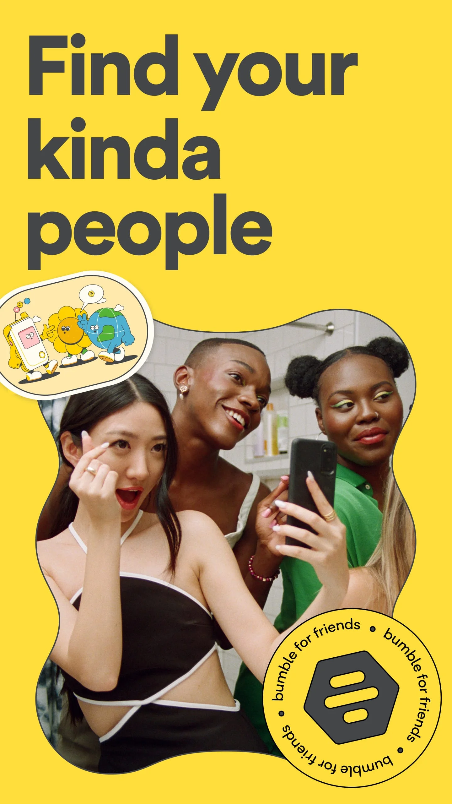 Bumble For Friends: Meet IRL Screenshot 1