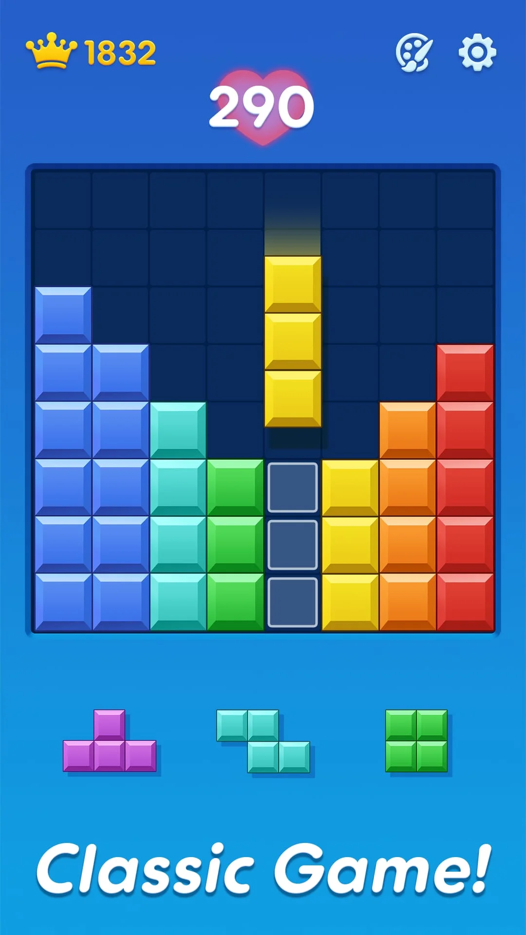 Block Puzzle：Bloom Journey Screenshot 2
