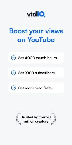 vidIQ for YouTube Screenshot 1