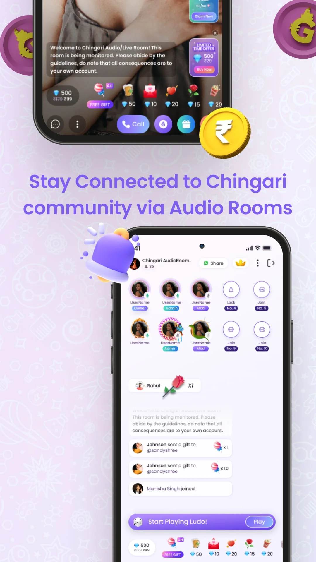 Chingari - Live & Social Games Screenshot 4