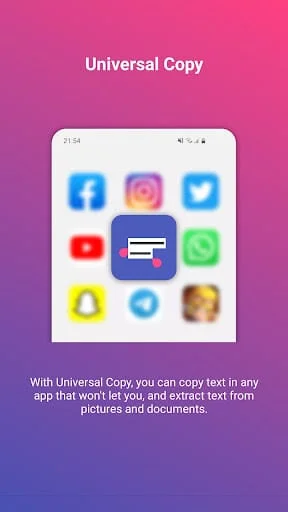 Universal Copy Screenshot 1