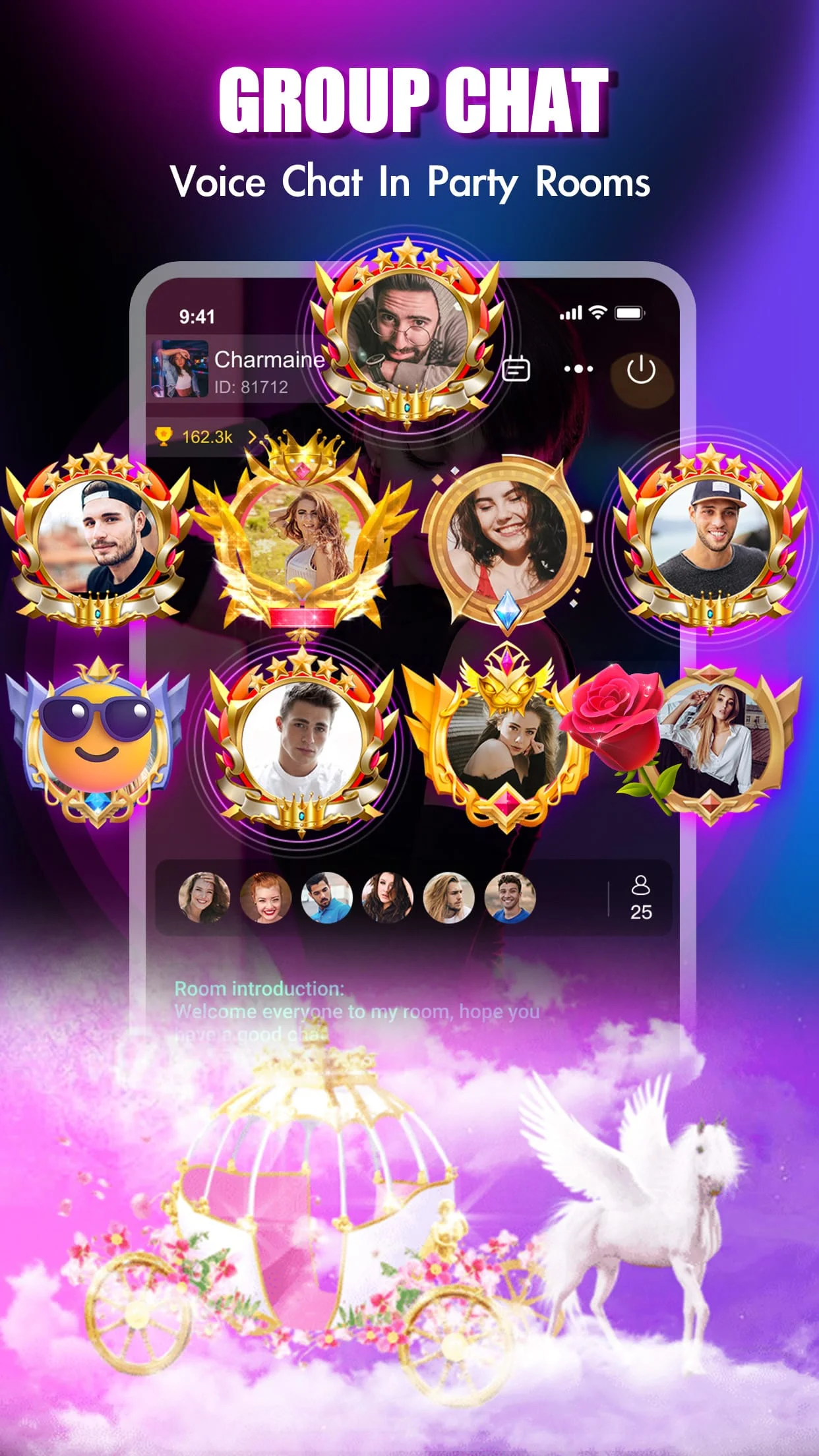 SUGO：Voice Chat Party Screenshot 1