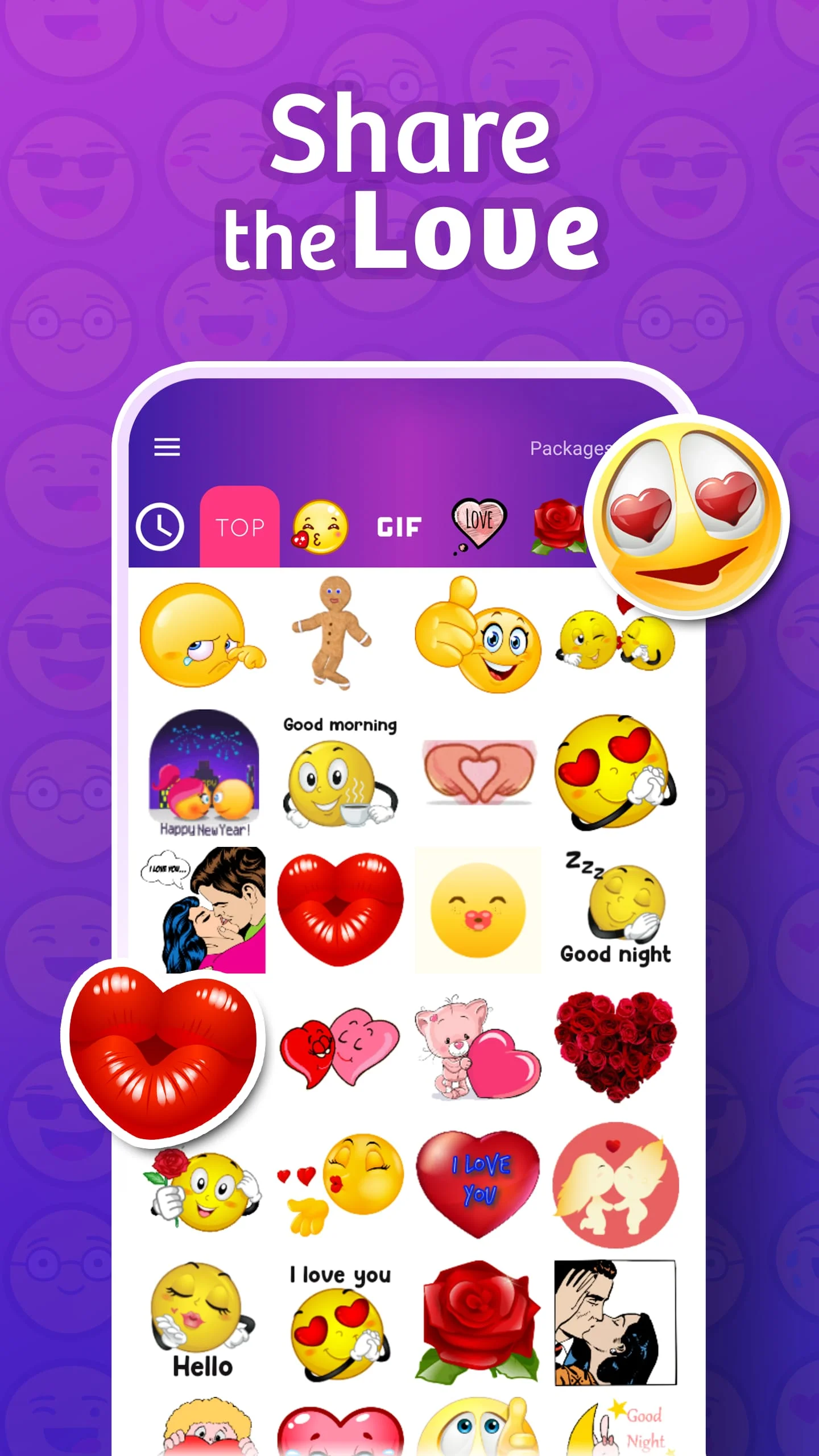 WhatsLov Stickers (WASticker) Screenshot 3