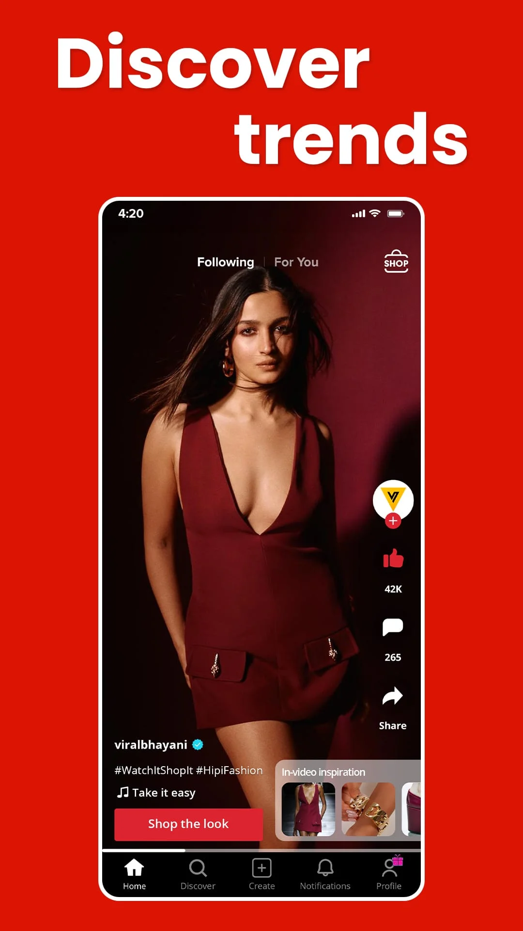 Hipi - Short Videos | Rewards Screenshot 4