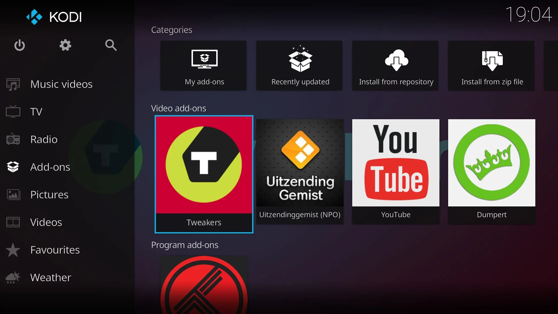 Kodi Screenshot 4