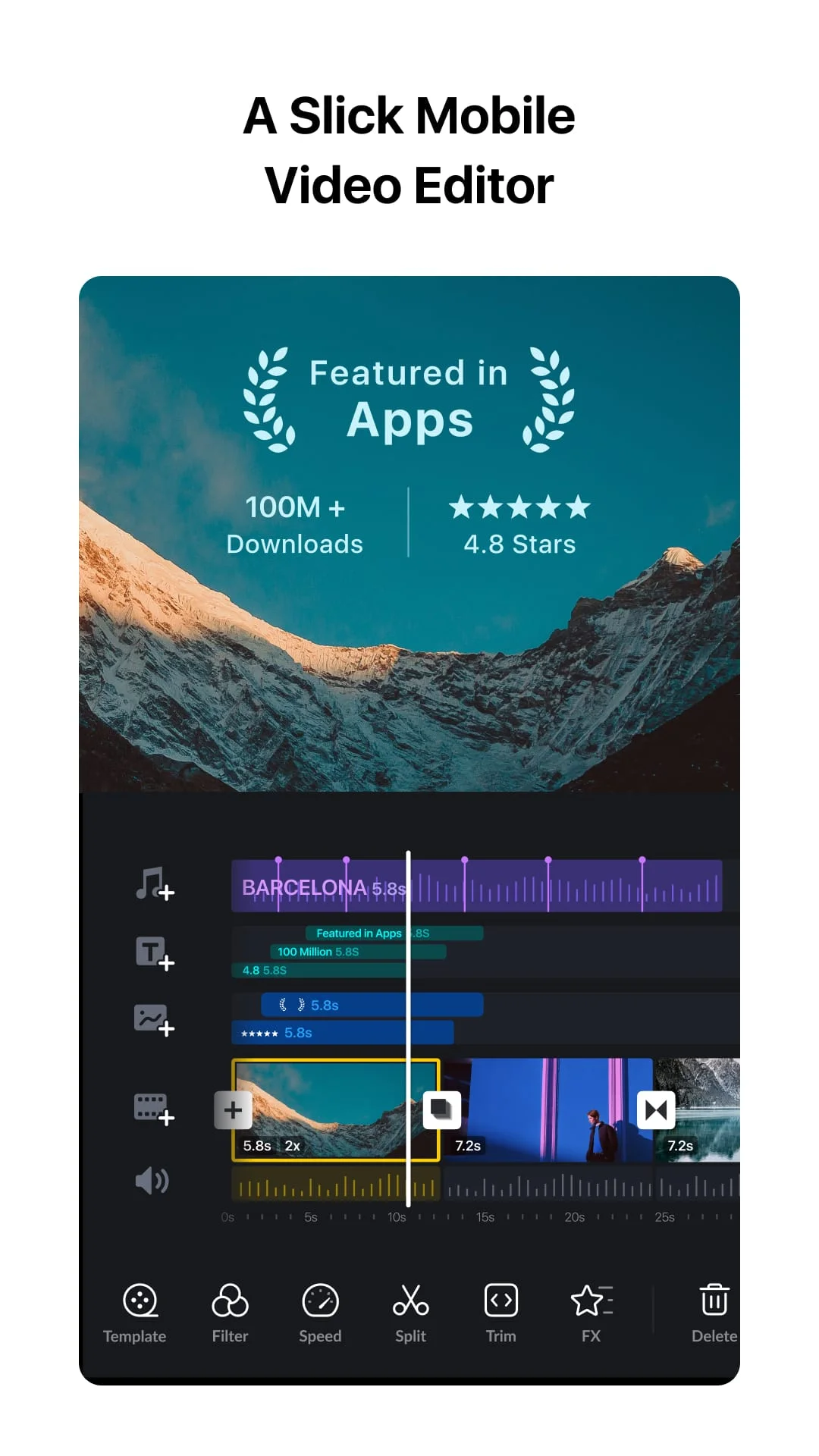 VN - Video Editor & Maker Screenshot 1