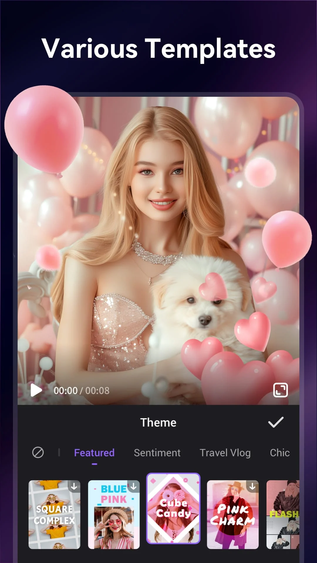 Video Maker Music Video Editor Screenshot 1