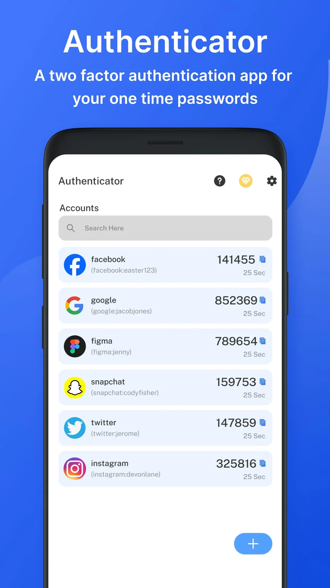 Authenticator App Pro Screenshot 1