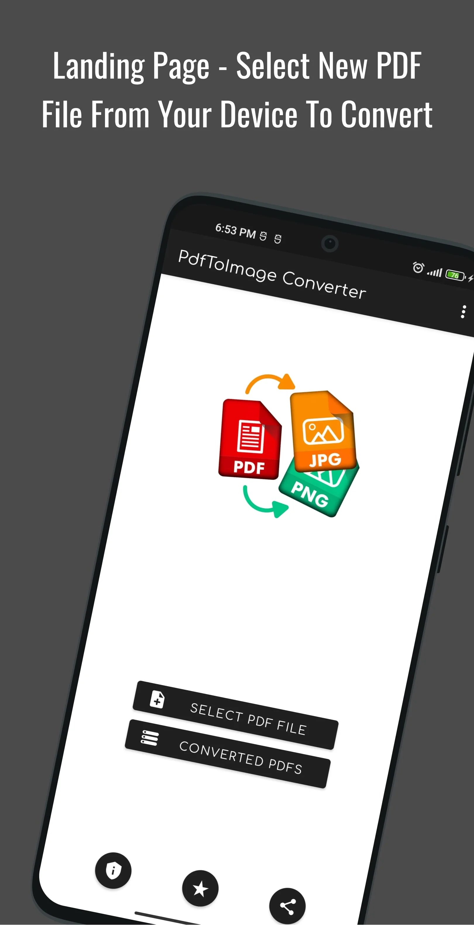 PDF to JPG Converter Screenshot 1