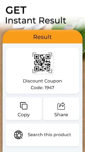QR Reader: Barcode Scanner app Screenshot 2
