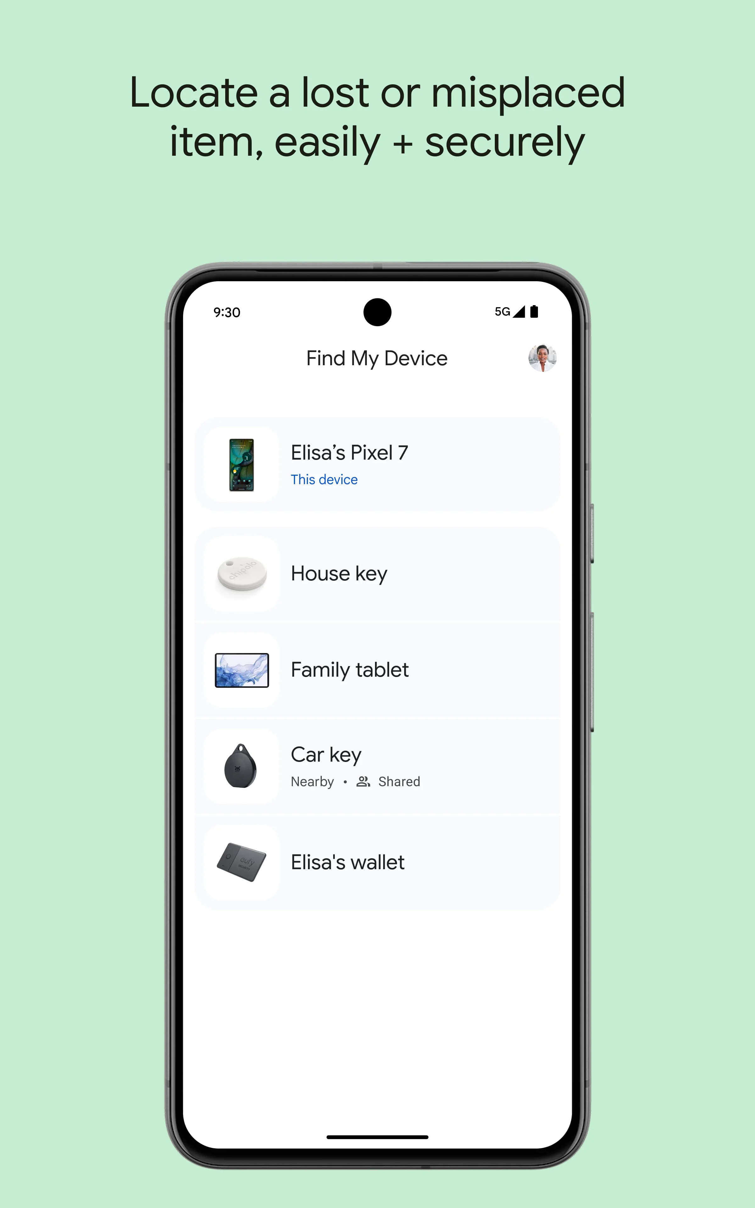 Google Find My Device Screenshot 1
