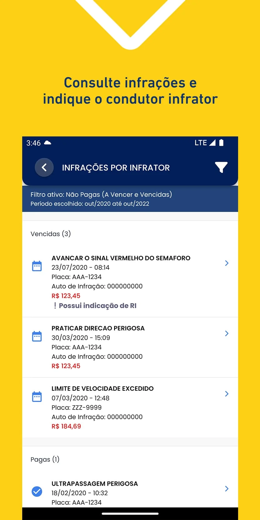 Carteira Digital de Trânsito Screenshot 3