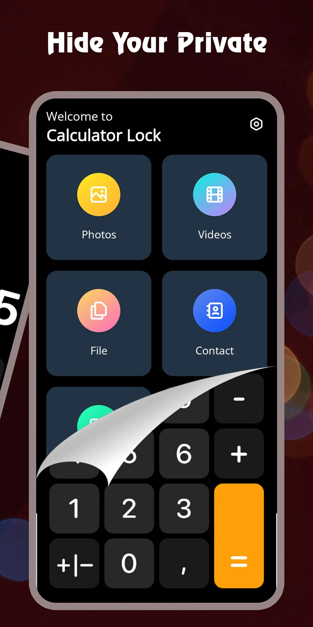 Calculator - Lock Photo Vault Screenshot 2