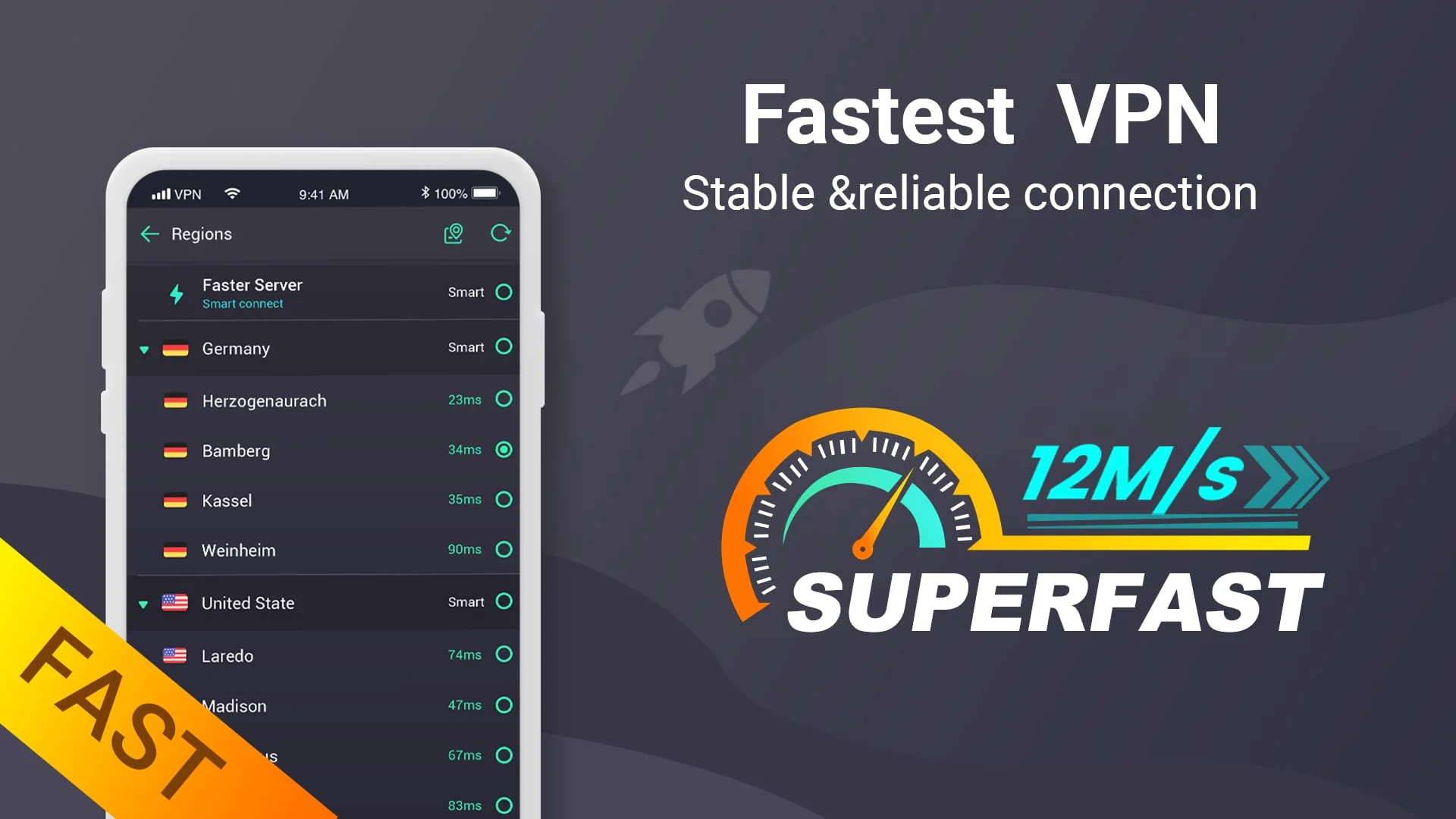 Touch VPN - Stable &Security Screenshot 4