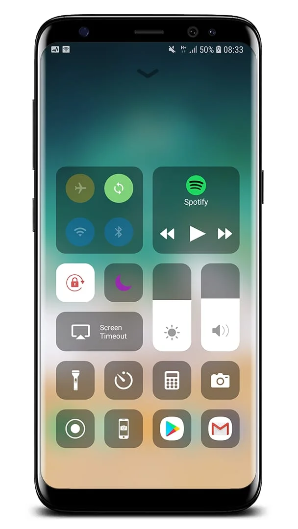 Control Center iOS 15 Screenshot 1