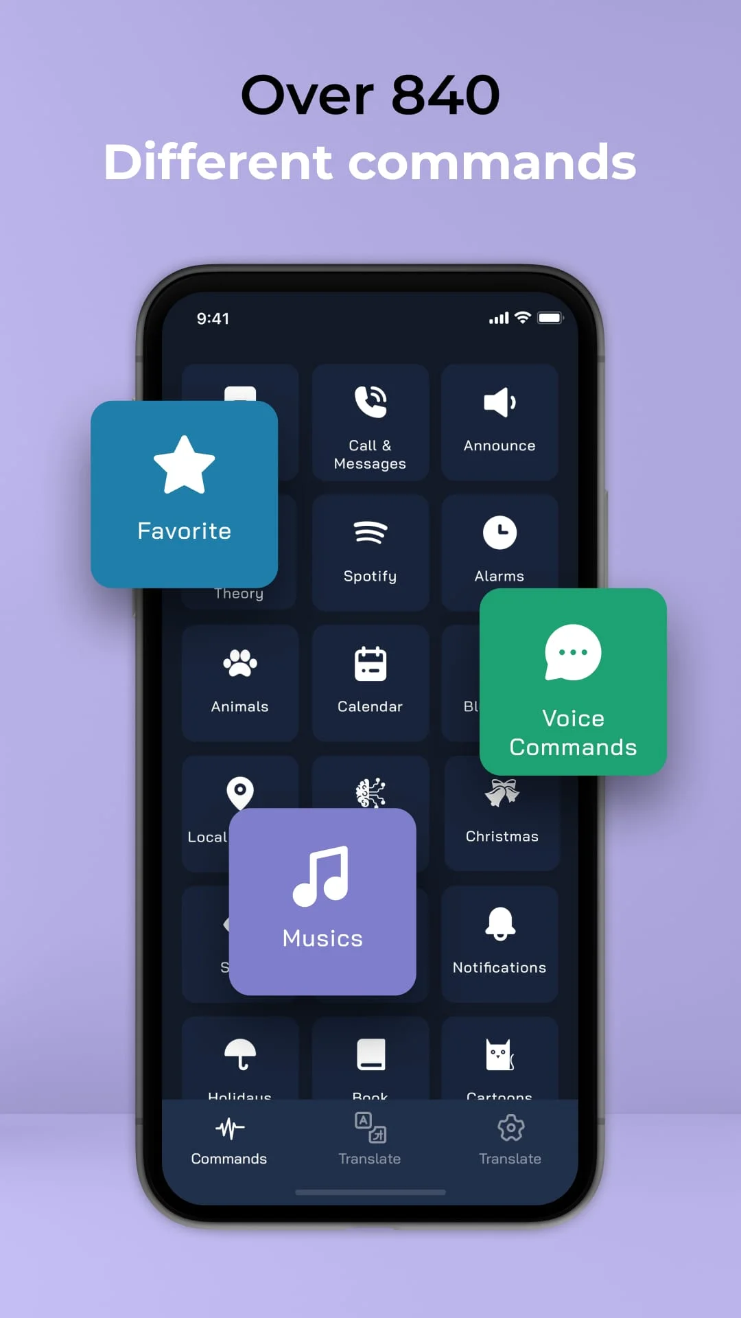Voice Command Assistant Guide Screenshot 4