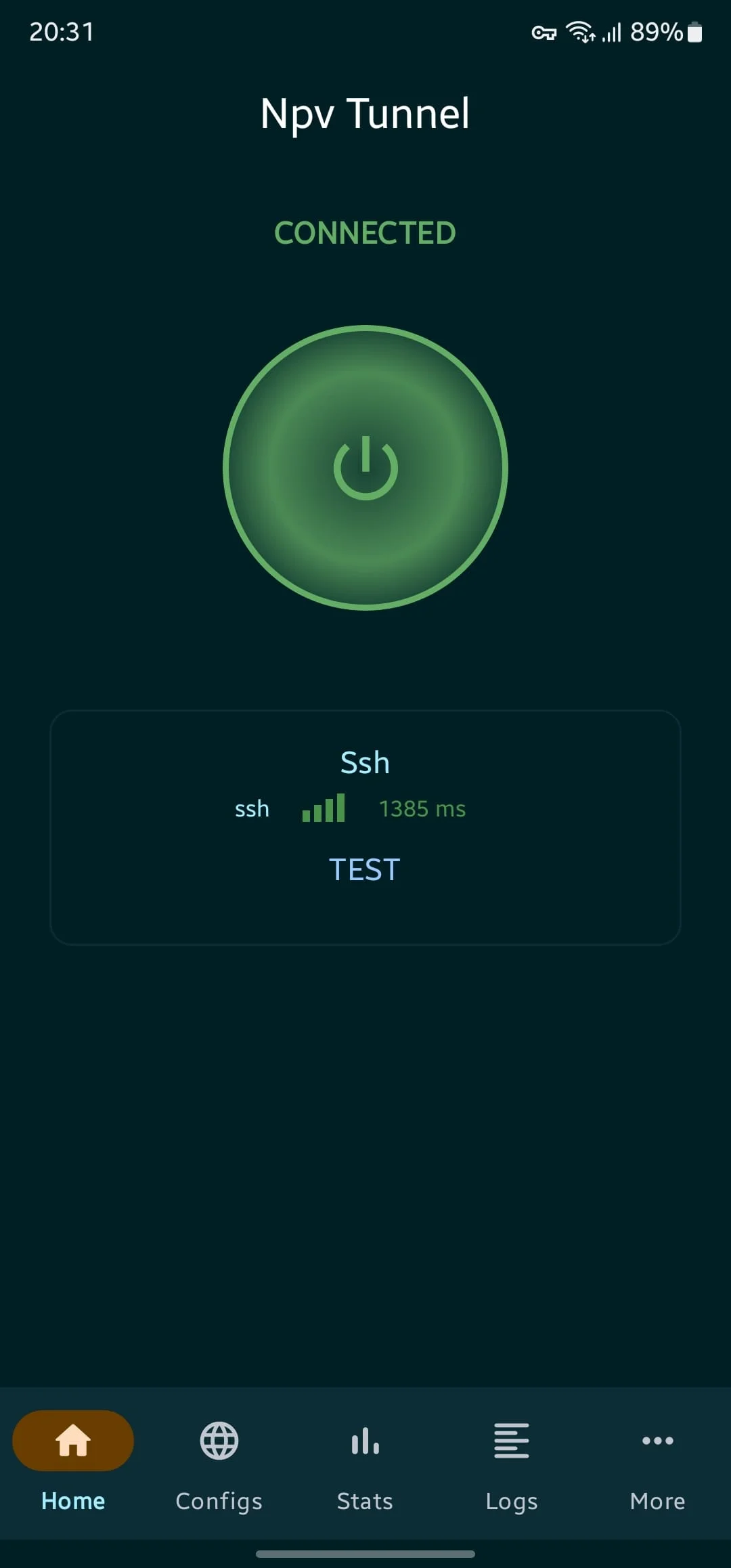 Npv Tunnel V2ray/SSH Screenshot 1