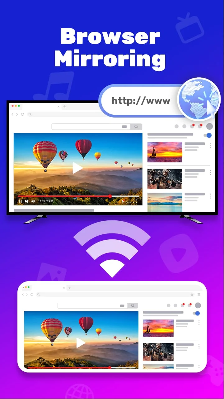 Screen Mirroring in smart view Screenshot 2