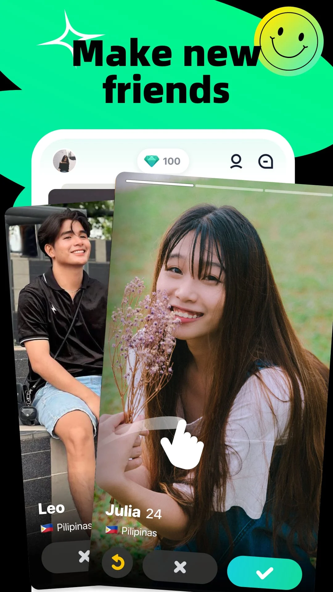 OFO: Friends.FreeChat.Nearby. Screenshot 1