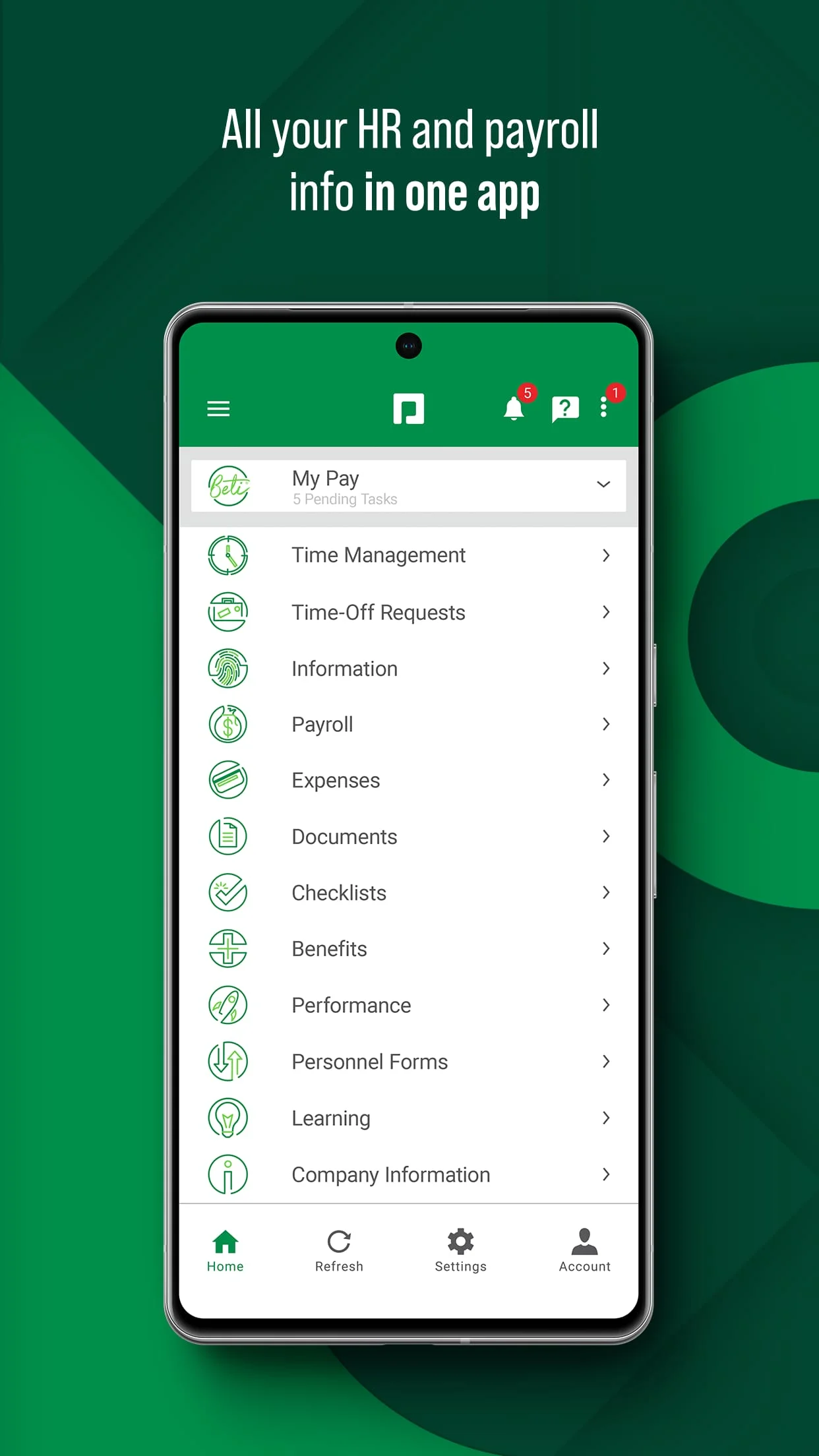 Paycom Screenshot 1