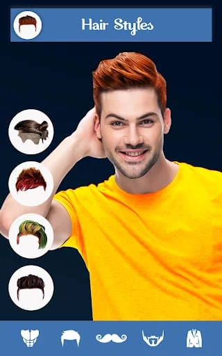 Hairy - Men Hairstyles beard & Screenshot 1