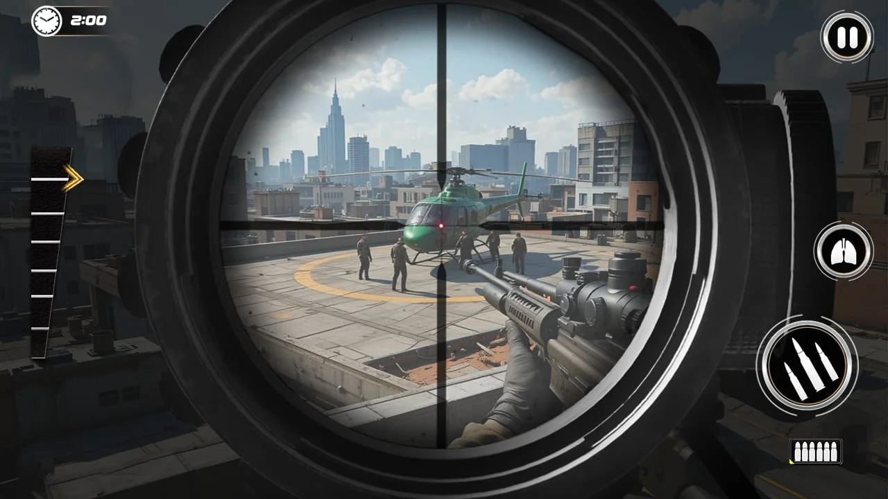 Modern Sniper 3d Assassin Screenshot 2