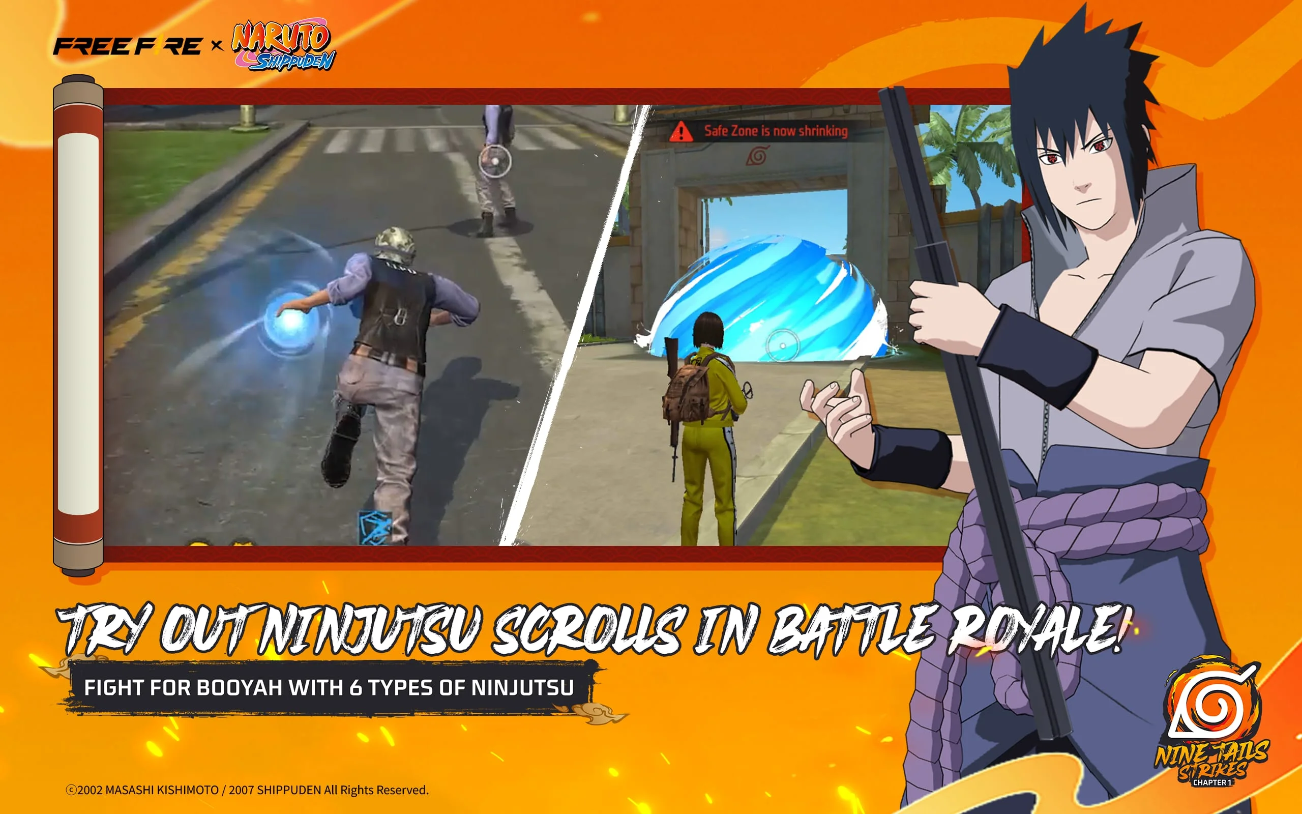 Free Fire x NARUTO SHIPPUDEN Screenshot 4