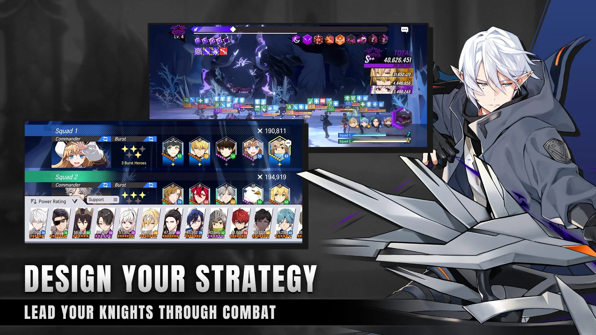 Lord of Heroes: anime games Screenshot 3