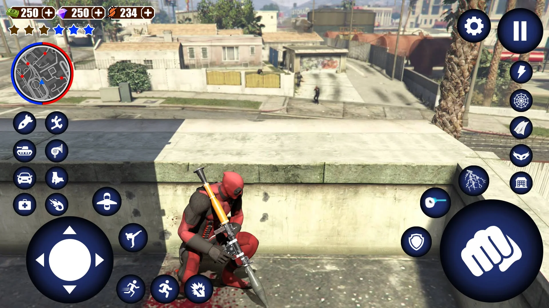 Miami Rope Hero Spider Game 2 Screenshot 4