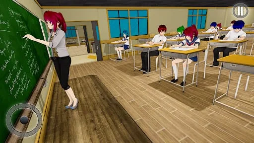 Anime Girl School Teacher 3D Screenshot 2