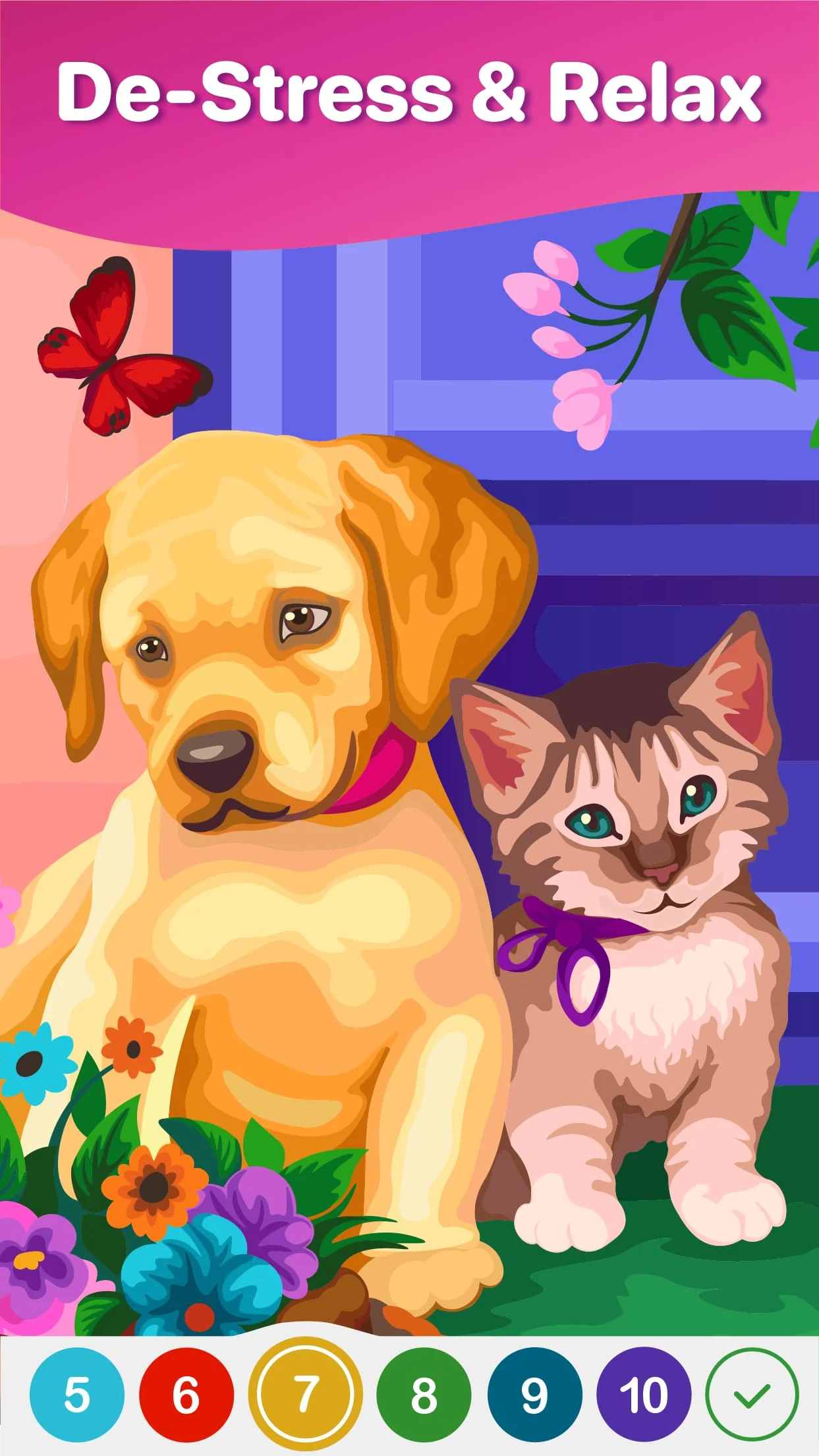 Hey Color Paint by Number Art Screenshot 2