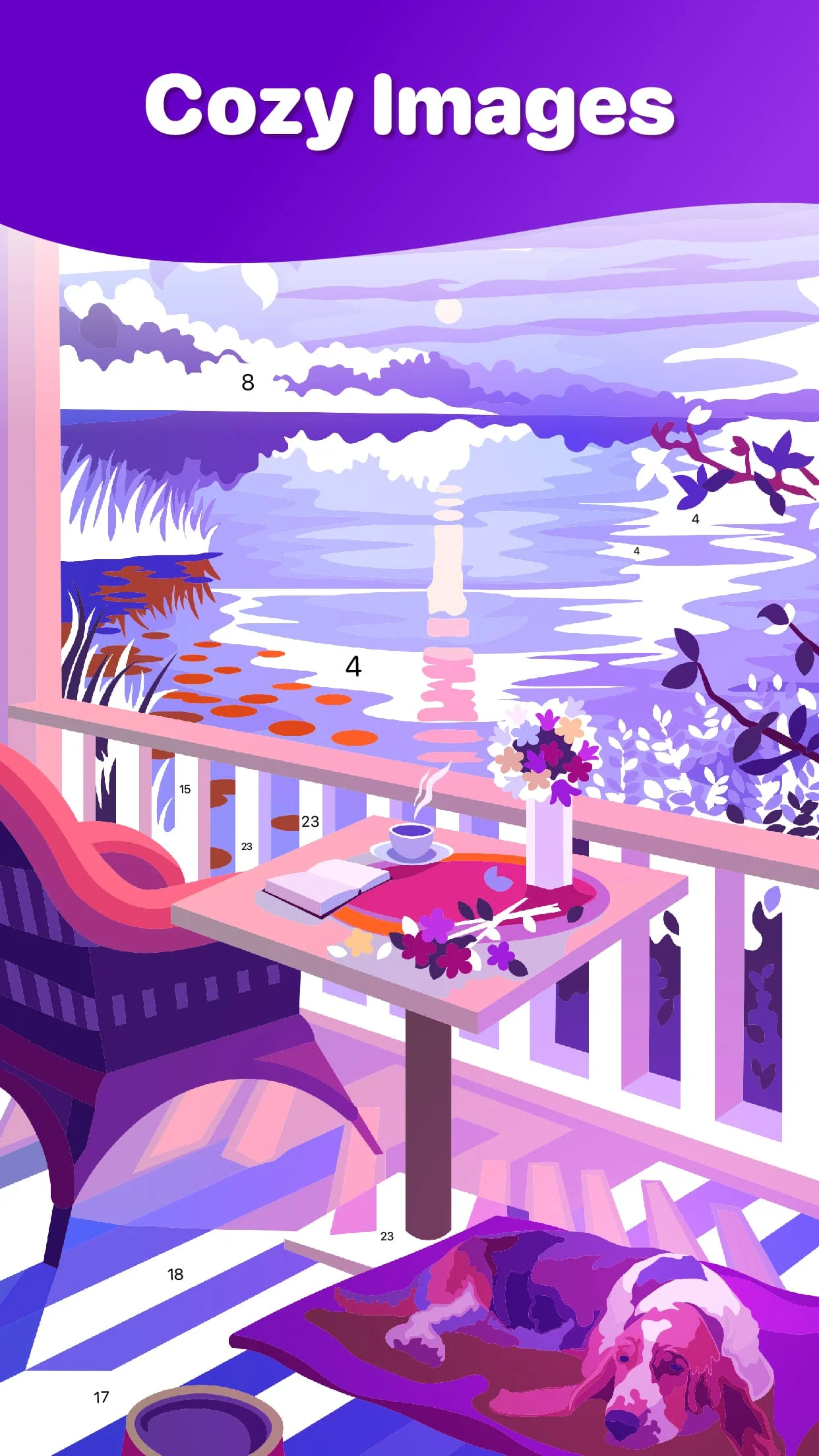 Hey Color Paint by Number Art Screenshot 4